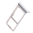 SIM Card +Micro SD Card Reader Holder Slot Tray Frame Repair Kit for Samsung Galaxy S8 S8+ S8 Plus Silver