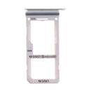 SIM Card +Micro SD Card Reader Holder Slot Tray Frame Repair Kit for Samsung Galaxy S8 S8+ S8 Plus Silver
