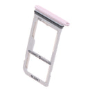 Dual SIM Card Tray & Micro SD Card Slot Holder Container Replacement For Galaxy S8 S8+ Plus Pink