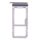 Dual SIM Card Tray & Micro SD Card Slot Holder Container Replacement For Galaxy S8 S8+ Plus Pink