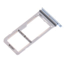 Dual SIM Card Tray & Micro SD Card Slot Holder Container Replacement For Galaxy S8 S8+ Plus Blue