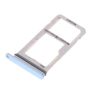 Dual SIM Card Tray & Micro SD Card Slot Holder Container Replacement For Galaxy S8 S8+ Plus Blue