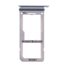 Dual SIM Card Tray & Micro SD Card Slot Holder Container Replacement For Galaxy S8 S8+ Plus Blue