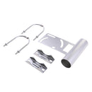 Adjustable antenna u bolt bracket antenna holder for wireless communication LAN bridge fixed antenna clip code