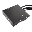 2XUSB 3.0+2XUSB2.0 Front Panel Floppy Disk Bay 20 Pin Hub Bracket Cable