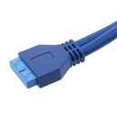 Super Speed USB 3.0 + USB 3.1 Type C Front Panel USB Hub to 20Pin Header