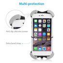Universal Cell Phone GPS Holder Cradle & Band Strap Cycling Bike Bicycle Motorcycle Handlebar Mount Bracket