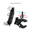 Universal Cell Phone GPS Holder Cradle & Band Strap Cycling Bike Bicycle Motorcycle Handlebar Mount Bracket