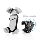 Universal Cell Phone GPS Holder Cradle & Band Strap Cycling Bike Bicycle Motorcycle Handlebar Mount Bracket