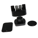 Auto Car D-M/CD Slot Sturdy Magnetic Mount Phone Holder for iPhone 5 6S 7 Plus,Samsung Galaxy S8 Black