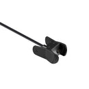 USB Cable Charger, Replacement Data Sync USB Charging Cable Clip Charger for Garmin Vivosmart 3 Sport Watch, BLACK