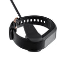 USB Cable Charger, Replacement Data Sync USB Charging Cable Clip Charger for Garmin Vivosmart 3 Sport Watch, BLACK