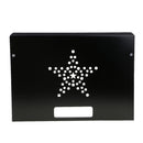 Wall Mount Set-top Box Bracket Shelf Support Router Holder Organizer Black