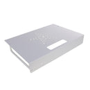 Wall Mount Set-top Box Bracket Shelf Support Router Holder Organizer Silver