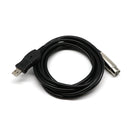 USB Microphone Cable XLR female to USB Male 3 meters (9.8 ft) Microphone MIC Link Cable Studio Audio Adapter Connector