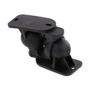 2Pieces Surround Adjustable Satellite Speaker Wall Mount Stand Bracket Black