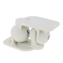 2Pieces Surround Adjustable Satellite Speaker Wall Mount Stand Bracket White