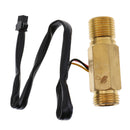 Water Flow Sensor 1.75Mpa G1/2'' Pulse Hall Flow Meter Switch DN15 1-25L/Min Flow Measuring Instruments