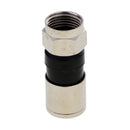 10 Pieces F Type Compression Snap Seal Plug Connector Sky Satellite TV Cable