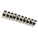 10 Pieces F Type Compression Snap Seal Plug Connector Sky Satellite TV Cable
