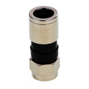 10 Pieces F Type Compression Snap Seal Plug Connector Sky Satellite TV Cable