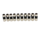 10 Pieces F Type Compression Snap Seal Plug Connector Sky Satellite TV Cable