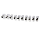 10 Pieces Right Angle RF Male Connector Plug For RG6 Coaxial Cable TV Aerial Signal