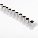 10 Pieces Right Angle 90 Degree RF Coaxial Coax TV Aerial Female Connector Plug