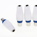 10 Pieces RF Coaxial TV Aerial Male Connector Antenna Plug Digital Coax Adaptor