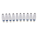 10 Pieces RF Coaxial TV Aerial Male Connector Antenna Plug Digital Coax Adaptor
