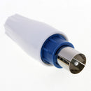 10 Pieces RF Coaxial TV Aerial Male Connector Antenna Plug Digital Coax Adaptor