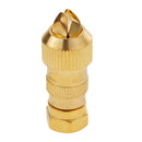 5Pieces F Male Plug Connector Assembly Type for RG6 RG59 TV Antenna Coax Cable