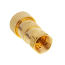 5Pieces F Male Plug Connector Assembly Type for RG6 RG59 TV Antenna Coax Cable