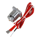 3 in 1 out All metal Multi-Color Extruder Hotend 0.4mm Nozzle with Wire for 3D Printer Repair Part