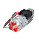 3 in 1 out Hotend Extruder, Metal Remote 0.4/1.75mm Nozzle with Wire Extrusion Head Repair Part for 3D Printer