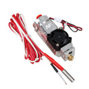 3 in 1 out Hotend Extruder, Metal Remote 0.4/1.75mm Nozzle with Wire Extrusion Head Repair Part for 3D Printer