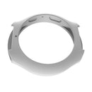 White Smart Watch Silicone Case Cover Bumper Skin Shell Dial Guard For Samsung Gear S2 R720 R730 Bracelet