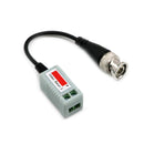 Easy Installation CCTV BNC Video Balun Transceiver Cable 100x100x10mm Black