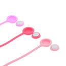 3Pack Earphone Cable Winders,Silicone Rubber Magnetic Corder Winders Wrap, String Cable Ties for Management of Headset Cables,Bookmarks,Keychain B