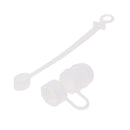 Silicone Protective Cap Cover Anti-Lost Holder & Connector Tether For Apple iPad Pro Pencil (Clear )