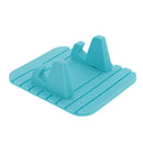 In Car Dashboard Silicone Non-slip Mat Sticky Pad Dash Mat Cell Phone Mount Holder Cradle Dock For Smartphones Blue