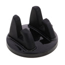 Car Silicone Pad Dash Mat Dashboard Cell Phone Holder Stand Adjustable Phone Desk Anti-Slip Sticky Mount Washable for Samsung Galaxy, Android, iPhone 7, 7 Plus, GPS, Glasses Black