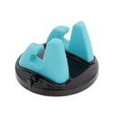 New Silicone Pad Dash Mat Cell Phone Car Mount Holder Dock For Android Samsung S5/S4/S3/iPhone 4/5/5s/6/6S/7(plus) Blue