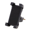 Bike Mount, Universal Adjustable Bicycle Cell Phone Holder Cradle Stand for Motorcycle Rack Handlebar Smartphone GPS Navigation 360 Degree Rotation Black