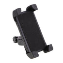Bike Mount, Universal Adjustable Bicycle Cell Phone Holder Cradle Stand for Motorcycle Rack Handlebar Smartphone GPS Navigation 360 Degree Rotation Black