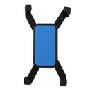 Bike Mount, Universal Adjustable Bicycle Cell Phone Holder Cradle Stand for Motorcycle Rack Handlebar Smartphone GPS Navigation 360 Degree Rotation Blue