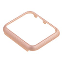 Protective Aluminium Alloy Frame Case Cover Bumper for 38mm Apple Watch 1 2 Rose gold