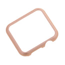 Protective Aluminium Alloy Frame Case Cover Bumper for 38mm Apple Watch 1 2 Rose gold