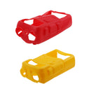Silicone Walkie Talkie Radio Case Bumper Pouch Bag for Bao feng BF-UV5R TYTF8 Yellow