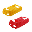Silicone Walkie Talkie Radio Case Bumper Pouch Bag for Bao feng BF-UV5R TYTF8 Yellow